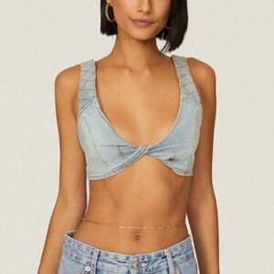 Retrofête Denim Willis Bra Top